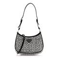 Prada Crystal Embellished Shoulder Bag