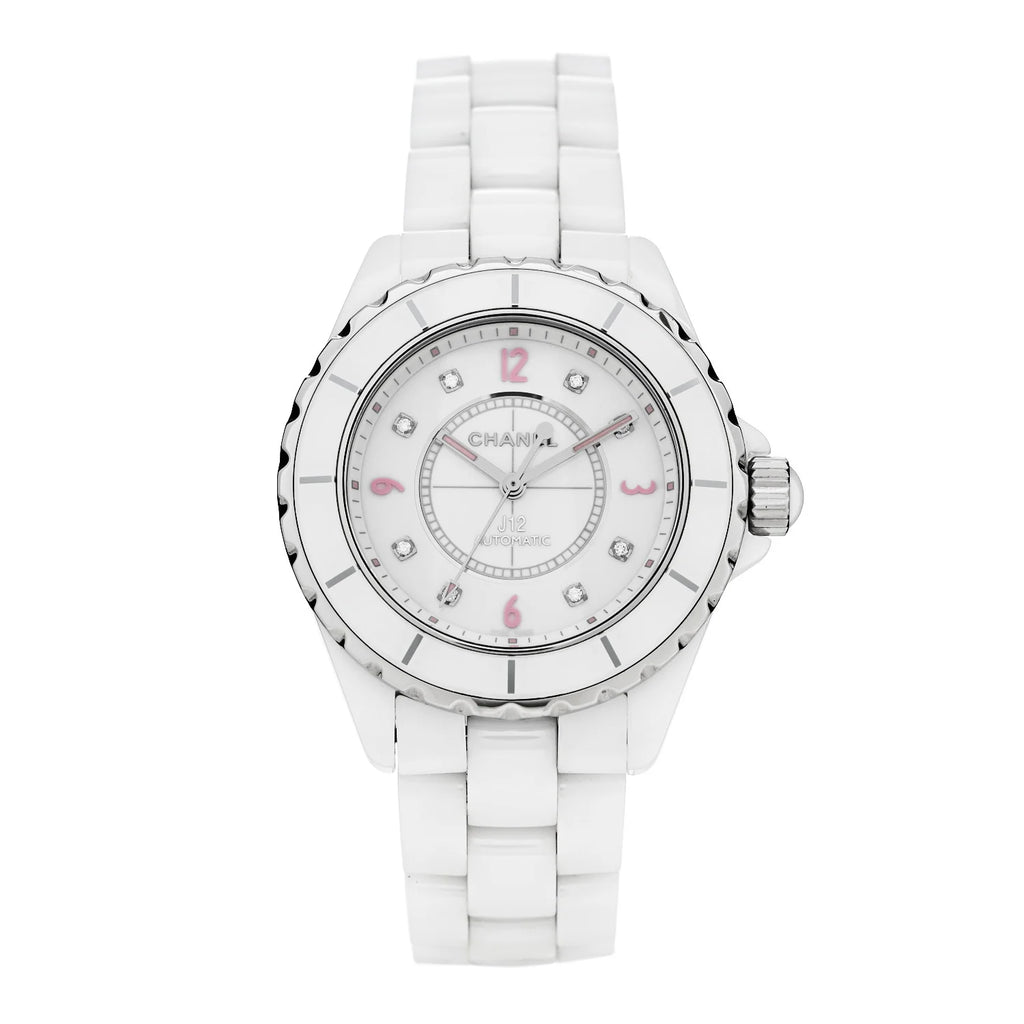 Chanel J12 White Ceramic Diamond