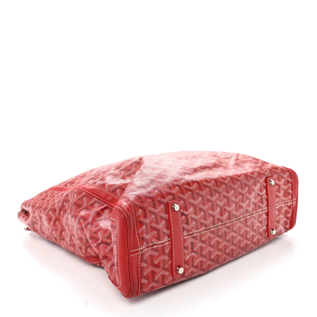Goyard Red Goyardine Voltaire Tote