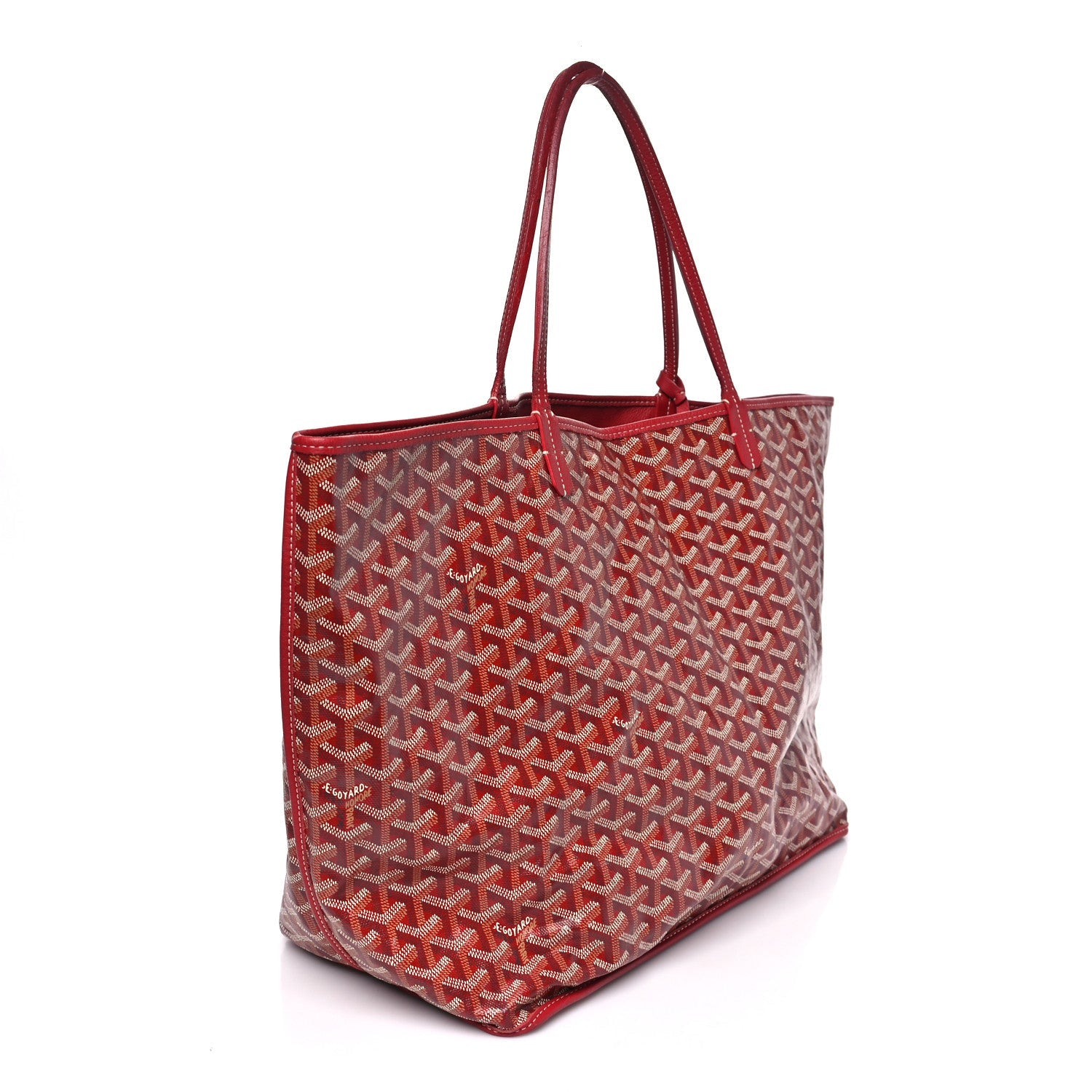 Goyard Red Goyardine Saint Louis