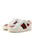 Gucci Ace Heart Leather Sneakers