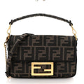 Fendi Baguette FF Monogram Bag