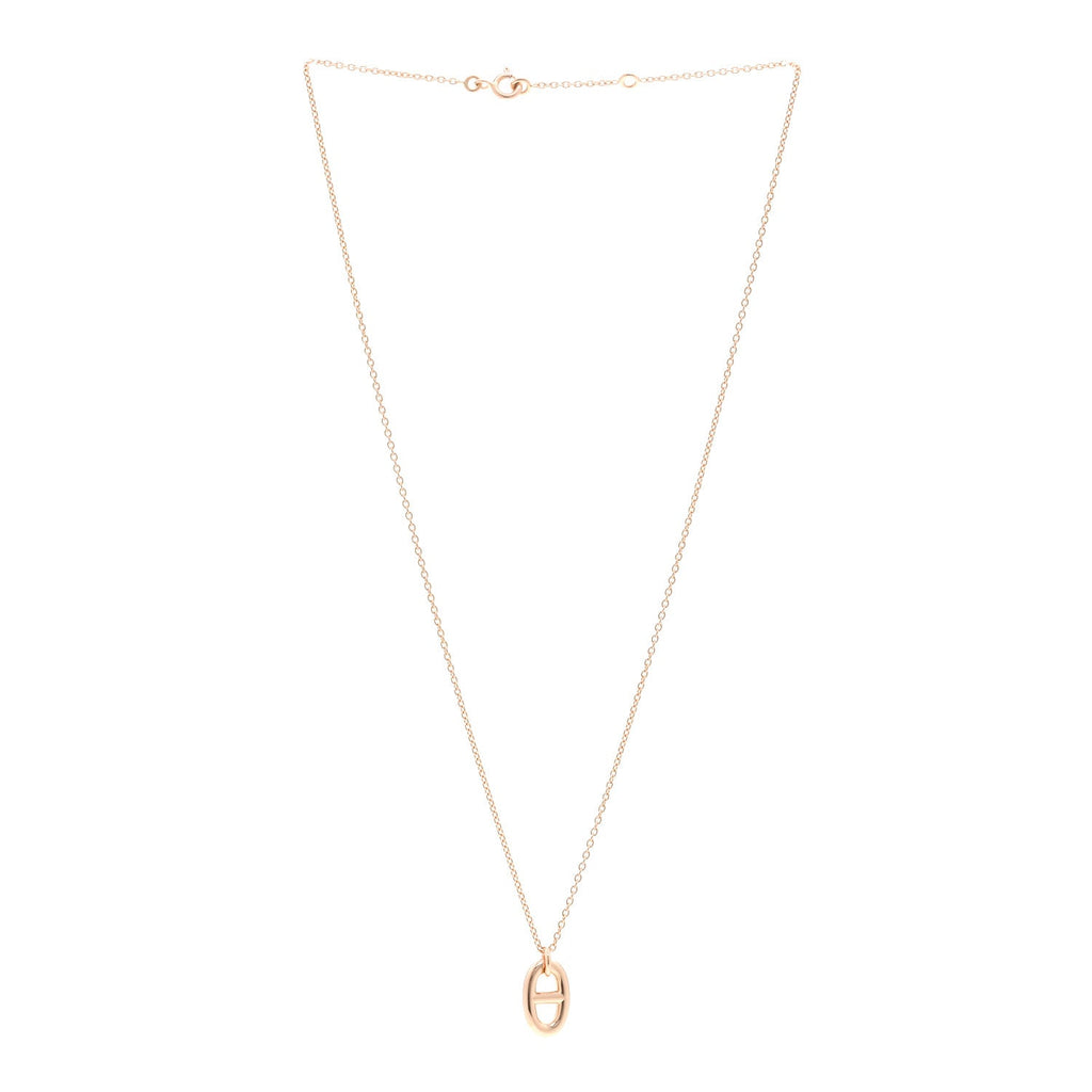 Hermes Rose Gold Farandole Necklace