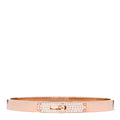 Hermes Rose Gold Diamond Kelly Bracelet