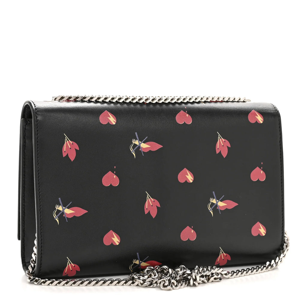Saint Laurent Heart Print Kate