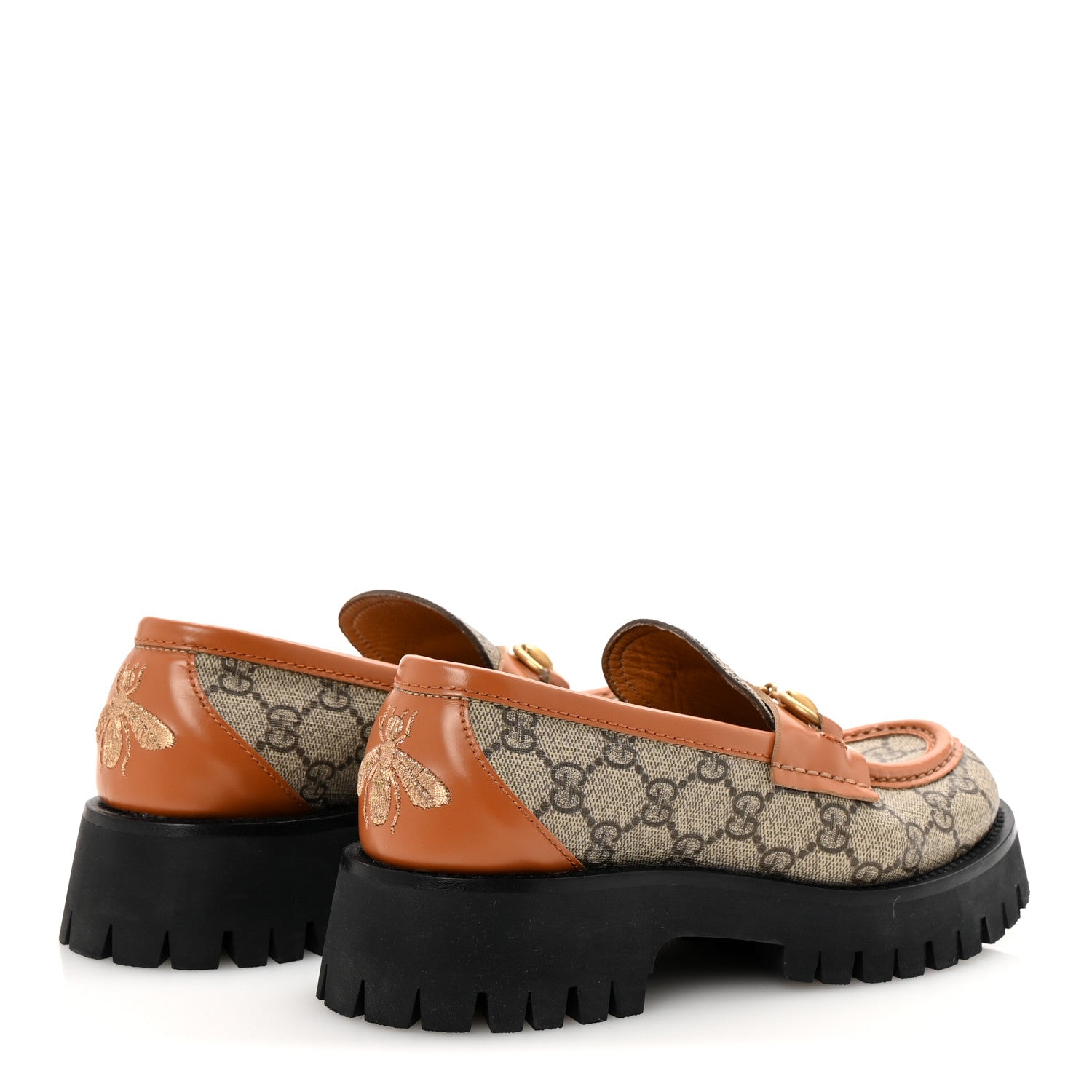 Gucci Horsebit GG Supreme Loafers