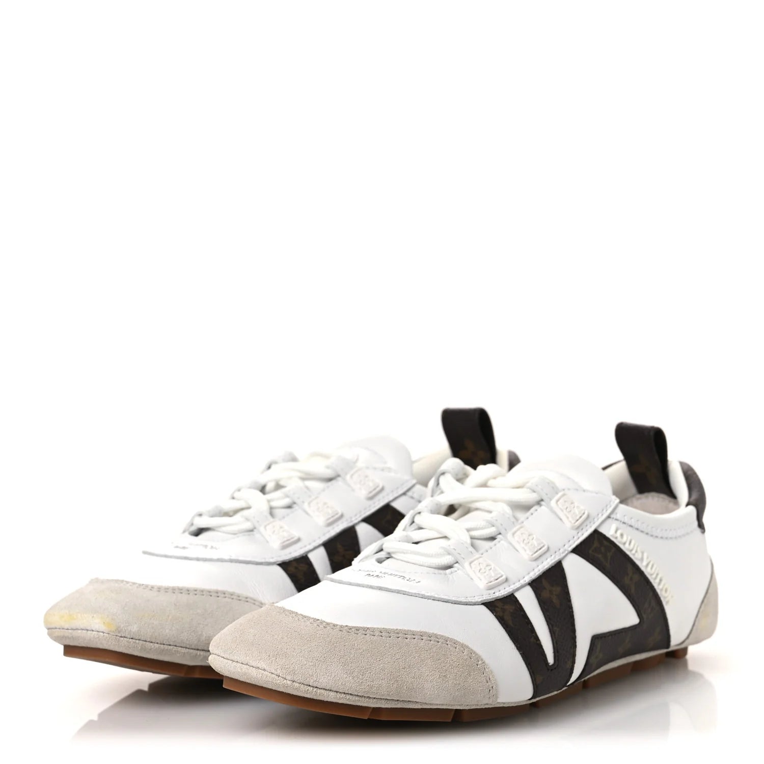 Louis Vuitton White Monogram Sneakers