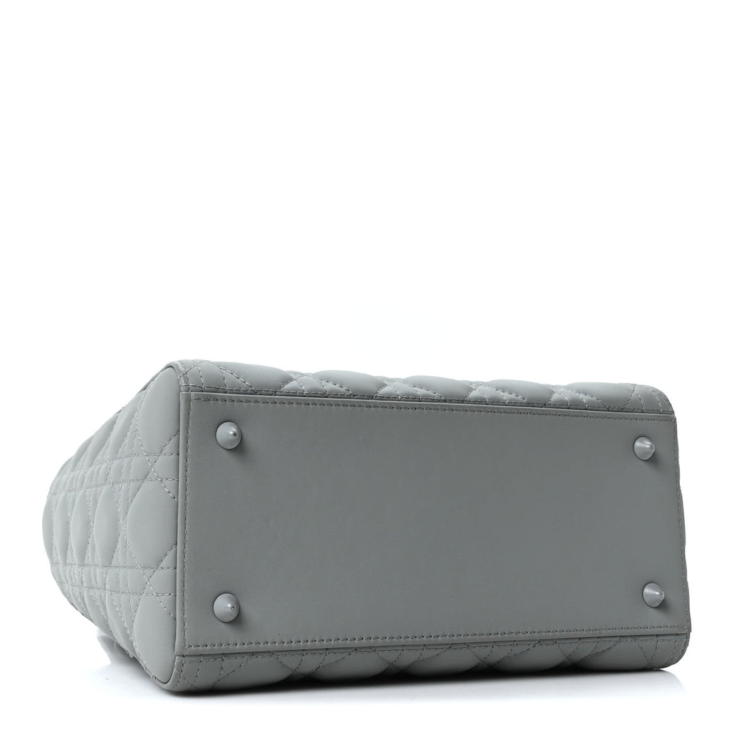 Dior Grey Ultramatte Lady Dior Bag