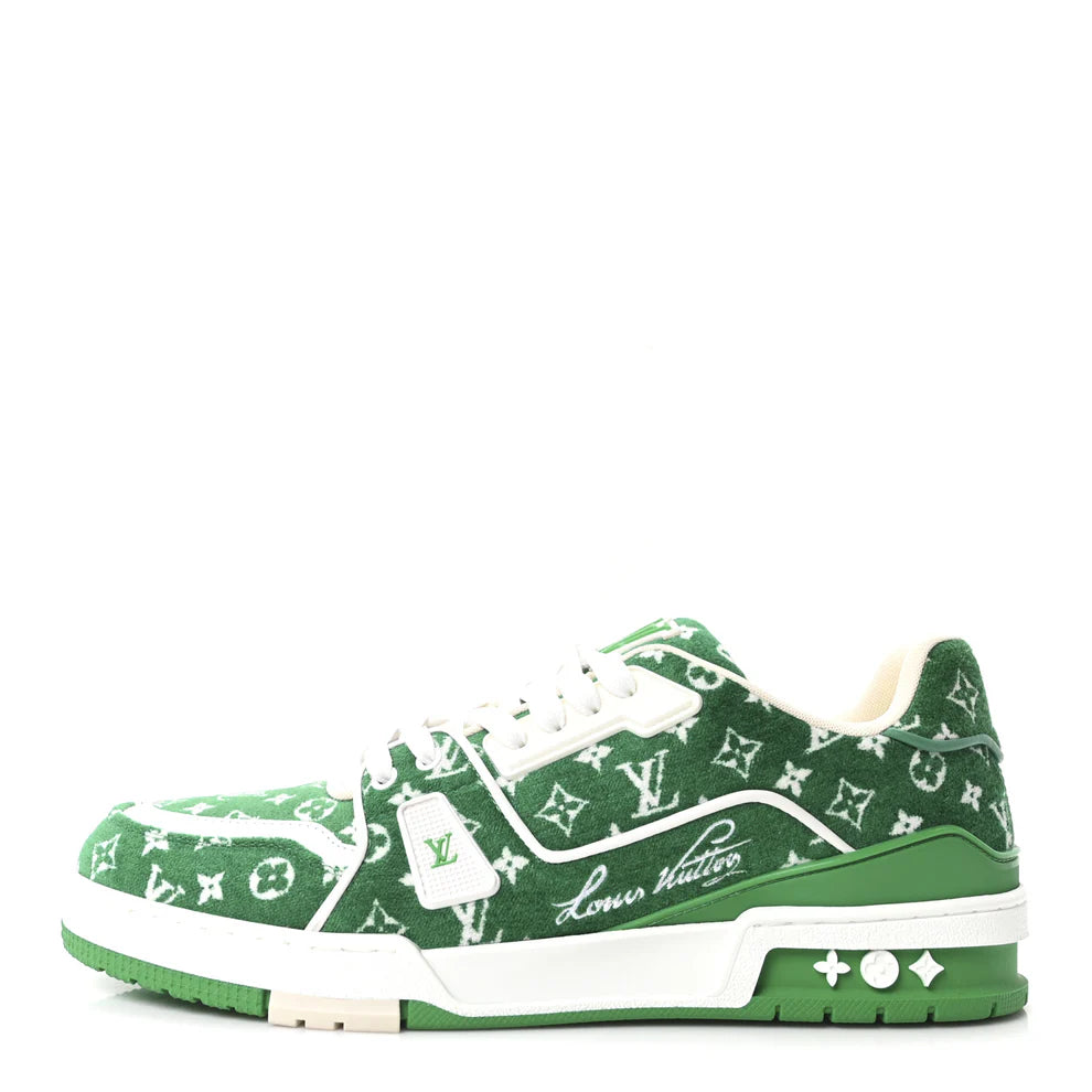 Louis Vuitton Green Monogram Trainer