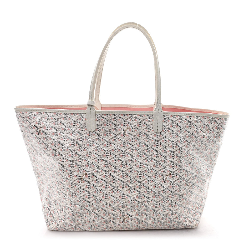Goyard White Goyardine Saint Louis