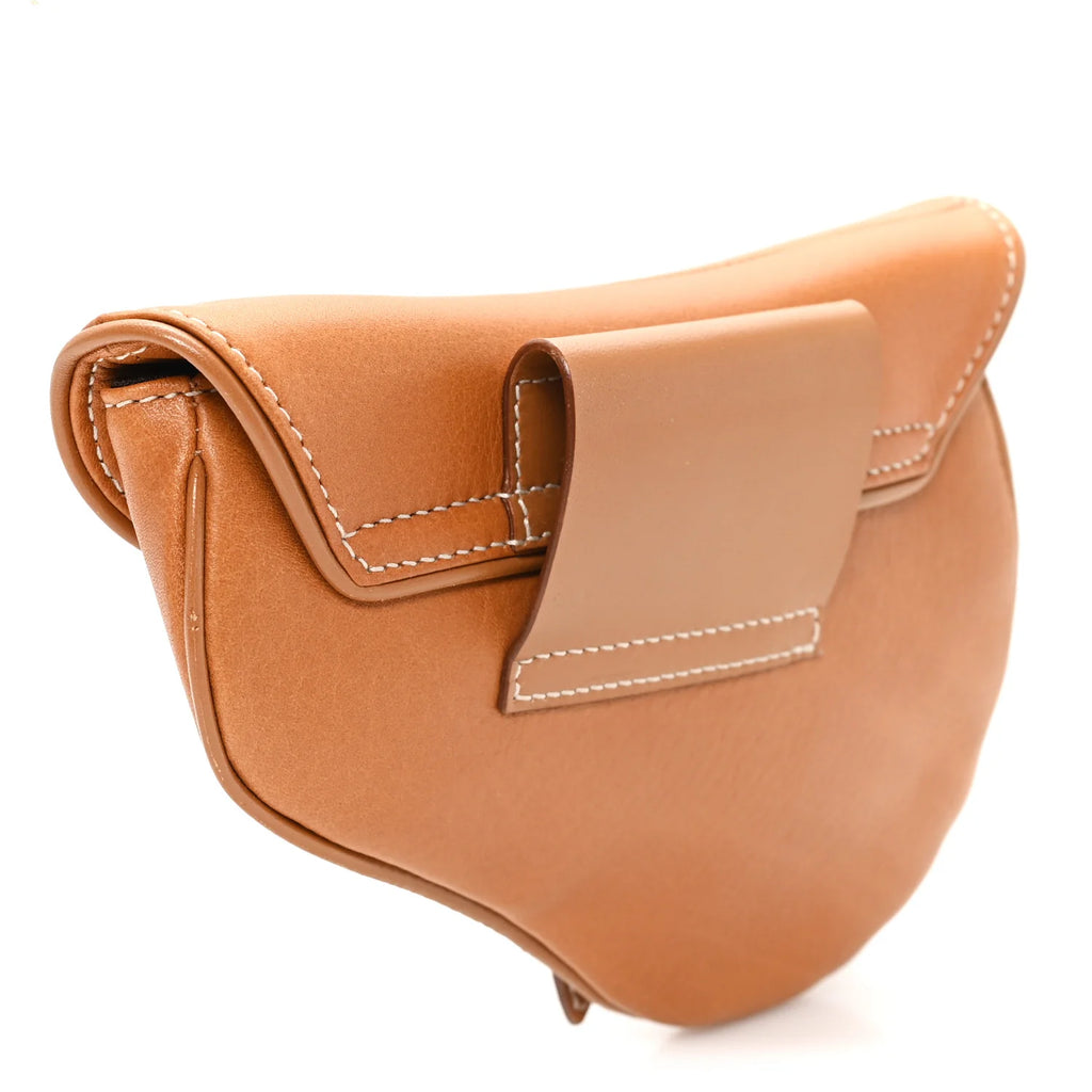 Dior Tan Grained Leather Saddle
