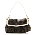 Fendi Zucca Canvas Shoulder Bag