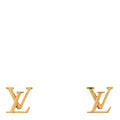 Louis Vuitton Gold LV Earrings