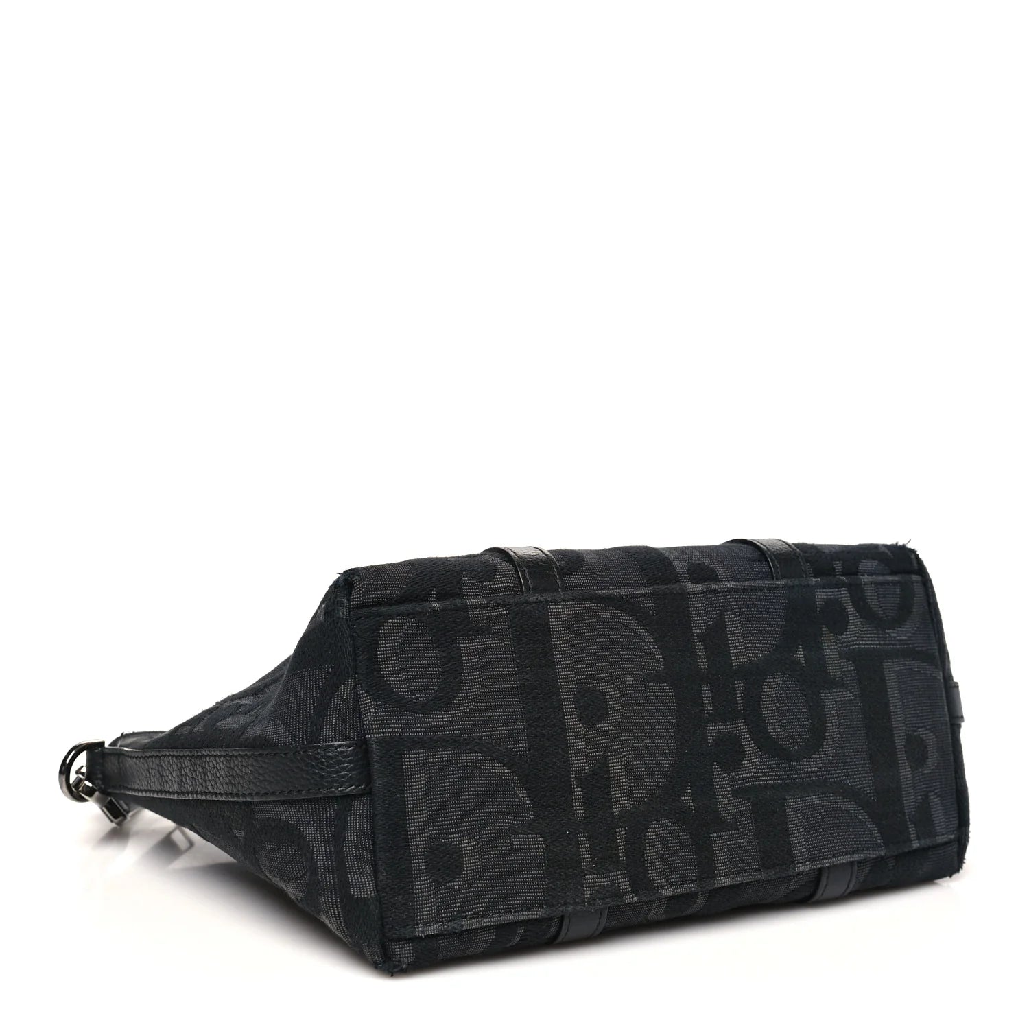 Dior Black Oblique Jacquard Tote