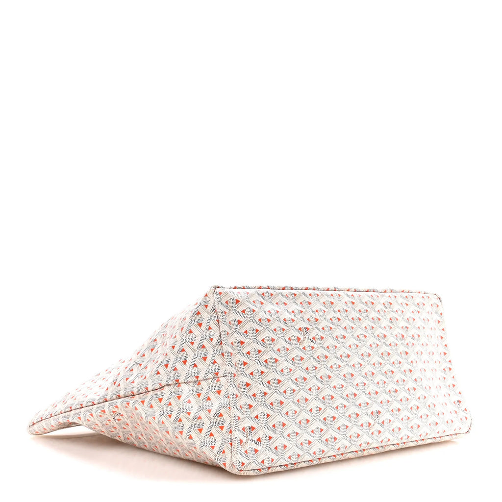 Goyard White Red Saint Louis GM