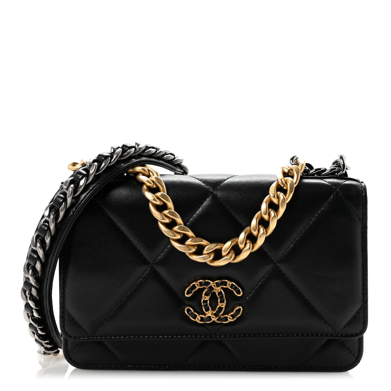 Chanel 19 Black Quilted Bag