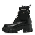 Prada Monolith Pouch Combat Boots