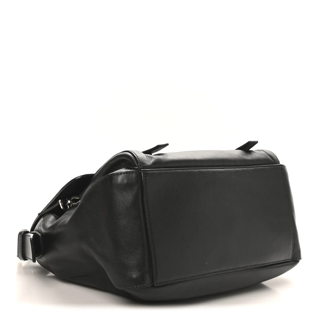 Prada Black Leather Messenger Bag