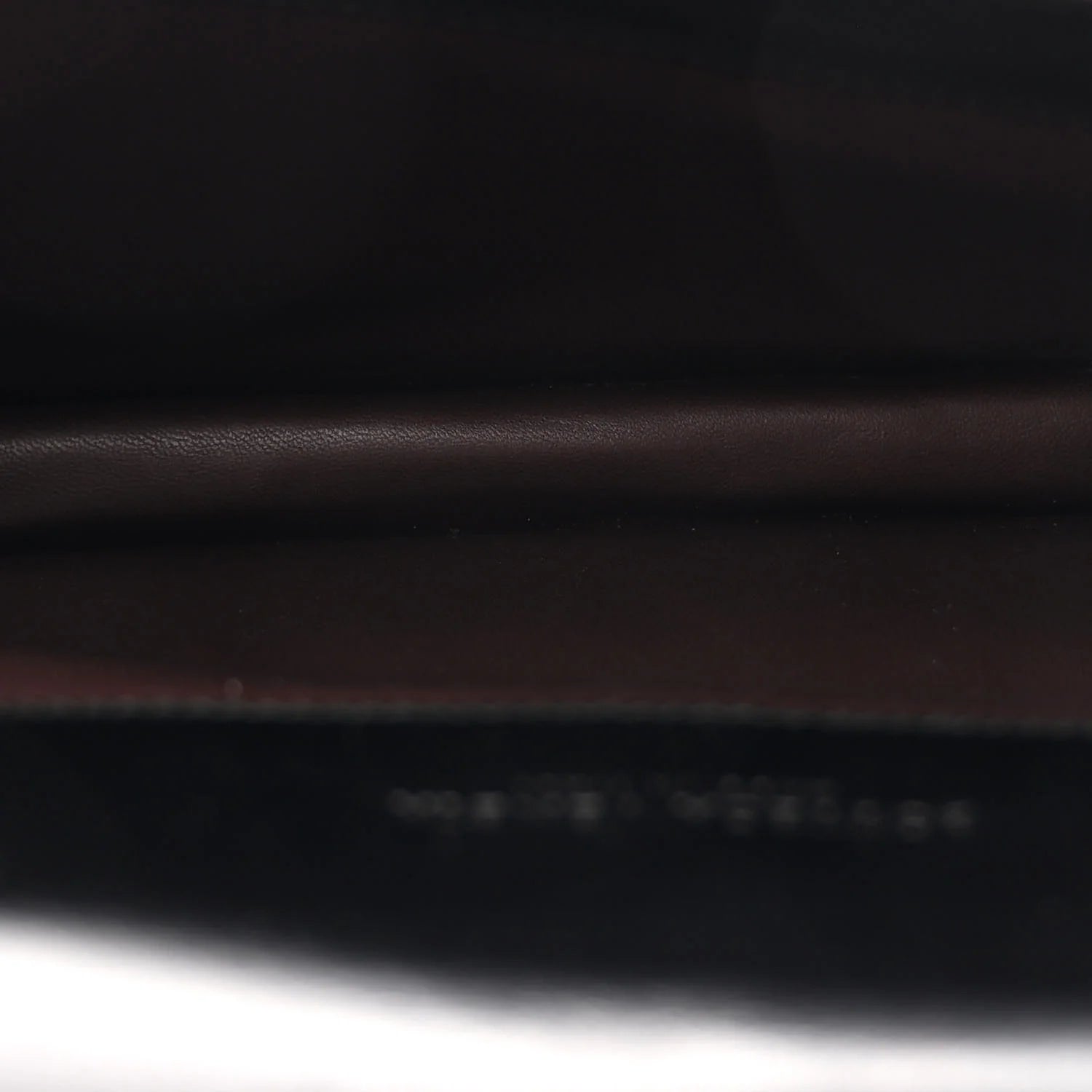 Bottega Veneta Black Crocodile Bag