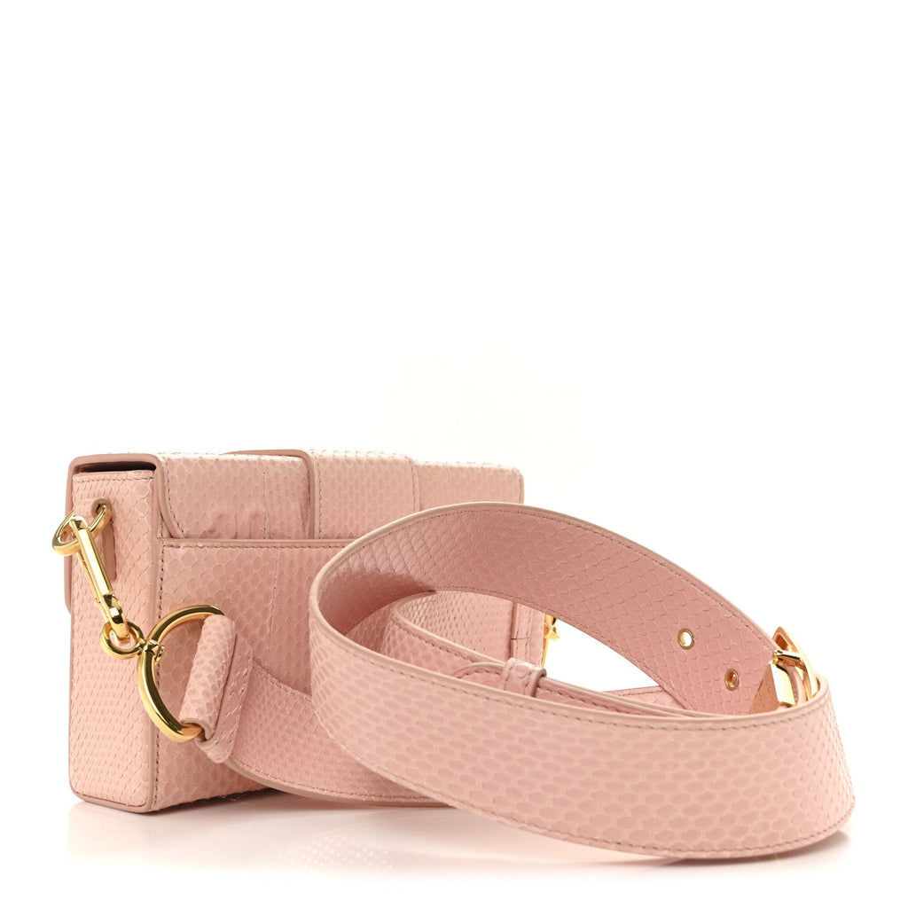 Dior Pink Python Montaigne Bag
