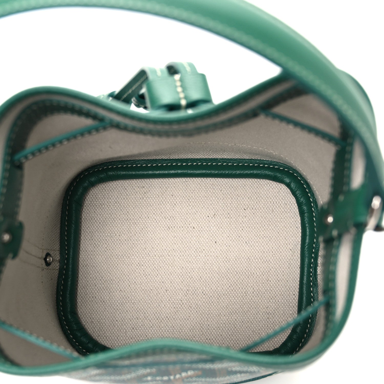 Goyard Green Goyardine Petit Flot