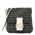Fendi Black Zucchino Canvas Bag