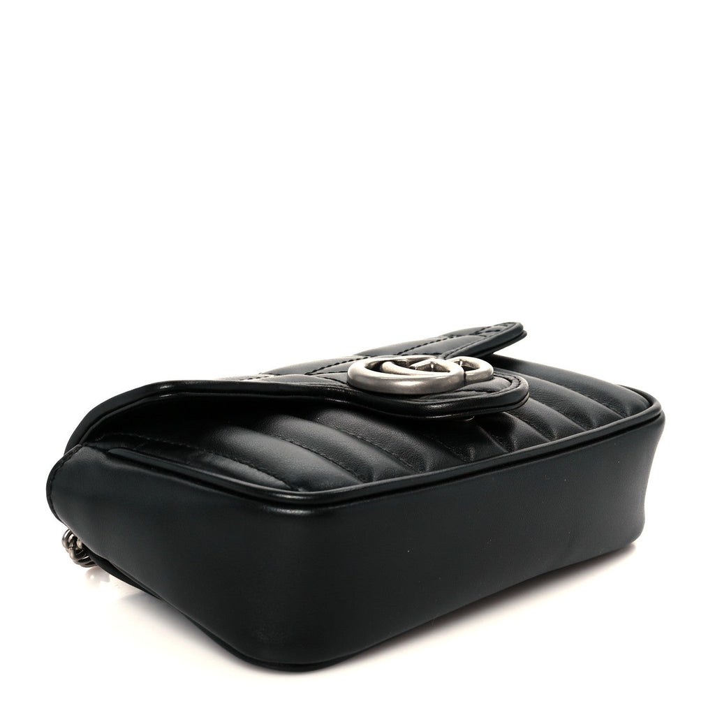 Gucci Black GG Marmont Bag