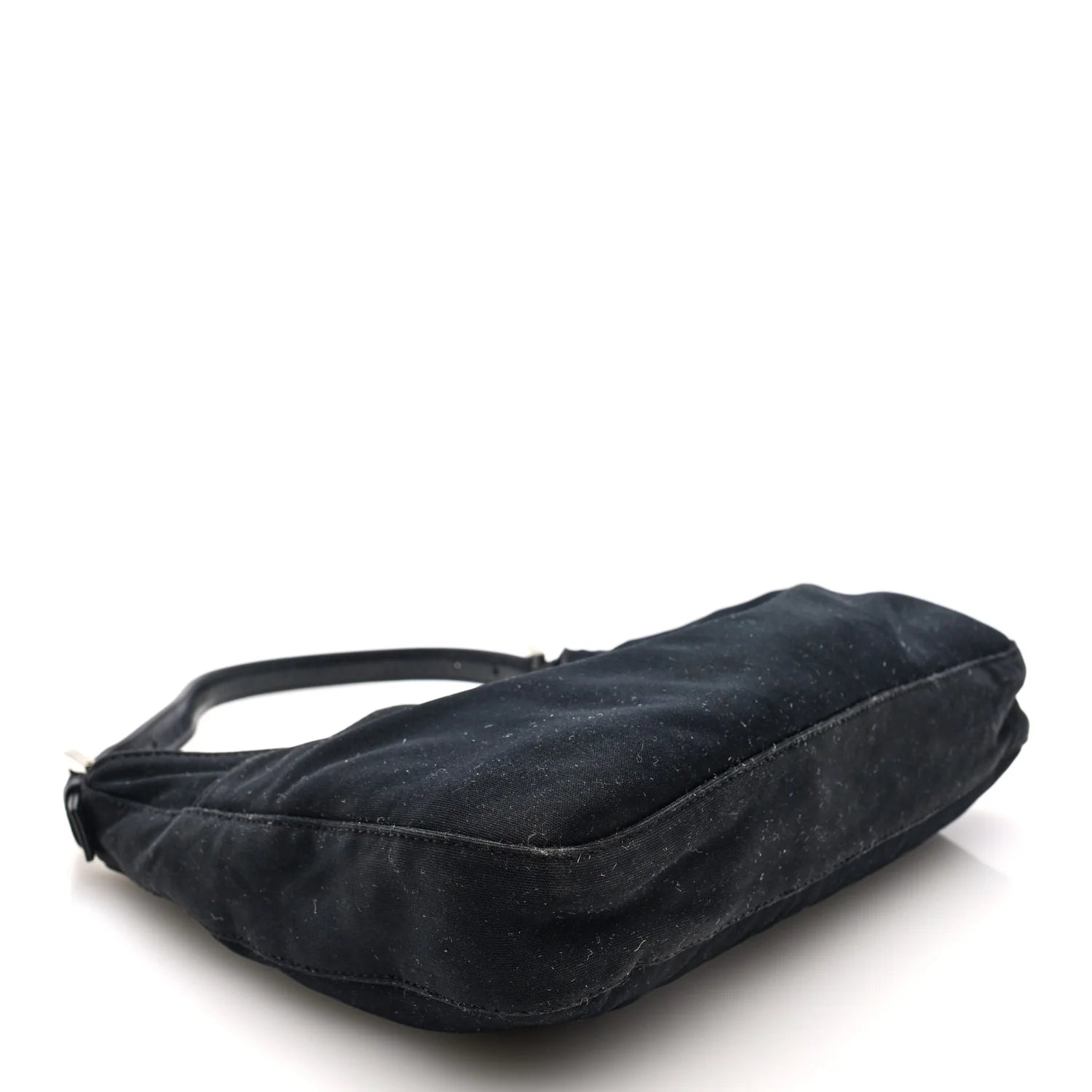 Fendi Black Fabric FF Bag