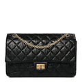Chanel Black Quilted 2.55 Reissue