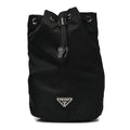 Prada Black Nylon Drawstring Pouch