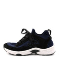 Chanel Navy Black Knit Sneakers