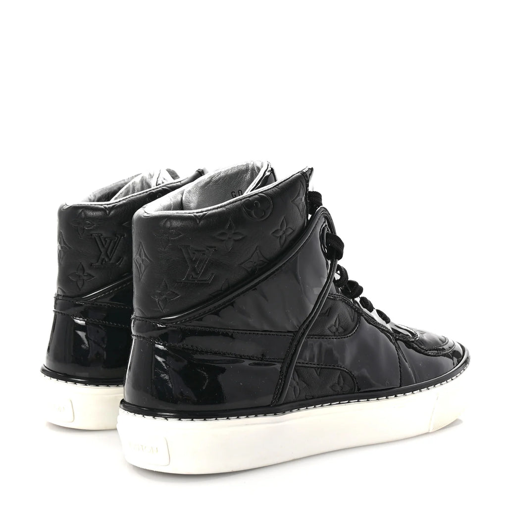 Louis Vuitton Black Monogram High-Top