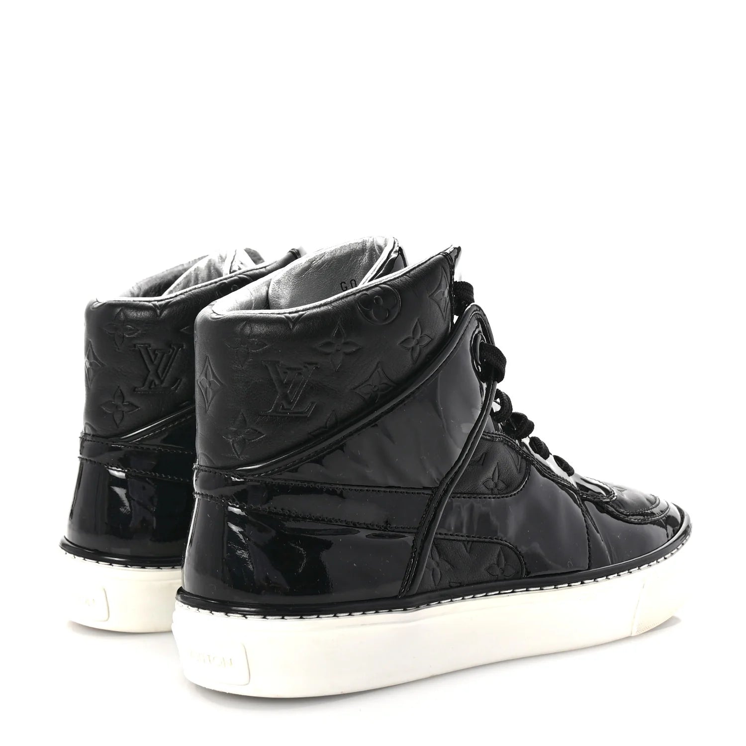 Louis Vuitton Black Monogram High-Top