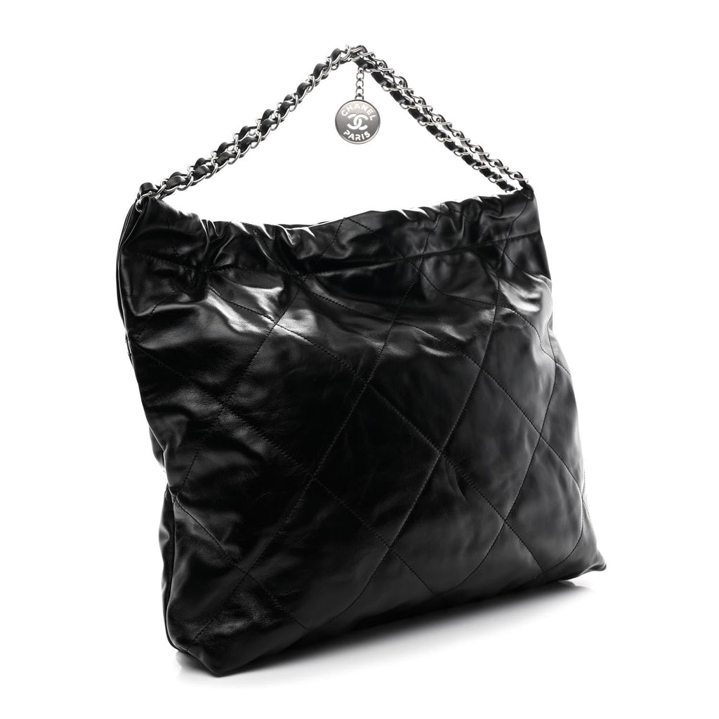 Chanel 22 Black Quilted Bag