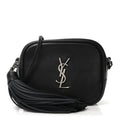 Saint Laurent Black Tassel Crossbody