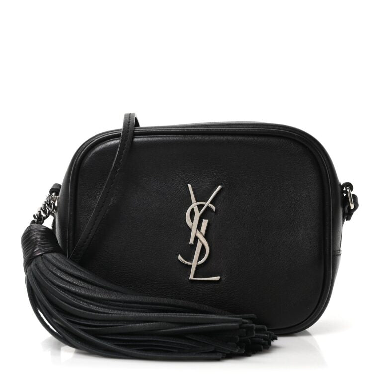 Saint Laurent Black Tassel Crossbody