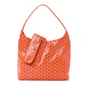 Goyard Orange Goyardine Fidji Bag