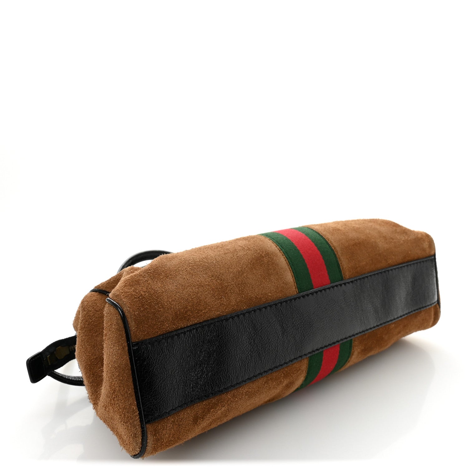 Gucci Ophidia Brown Suede Bag