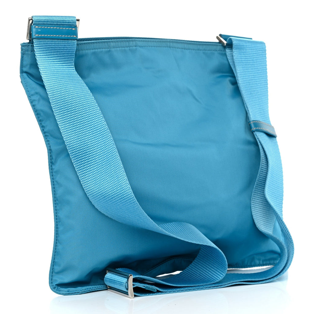 Prada Blue Nylon Crossbody Bag