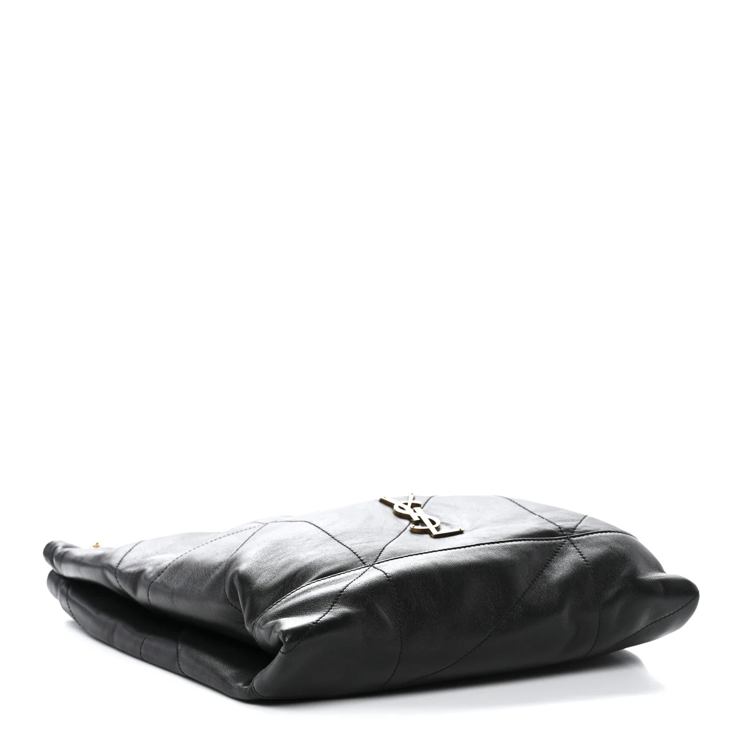 Saint Laurent Black Quilted Bucket
