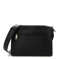 Fendi Black Leather Messenger Bag