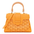 Goyard Yellow Leather Saigon Mini