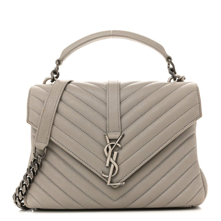 Saint Laurent Grey College Bag