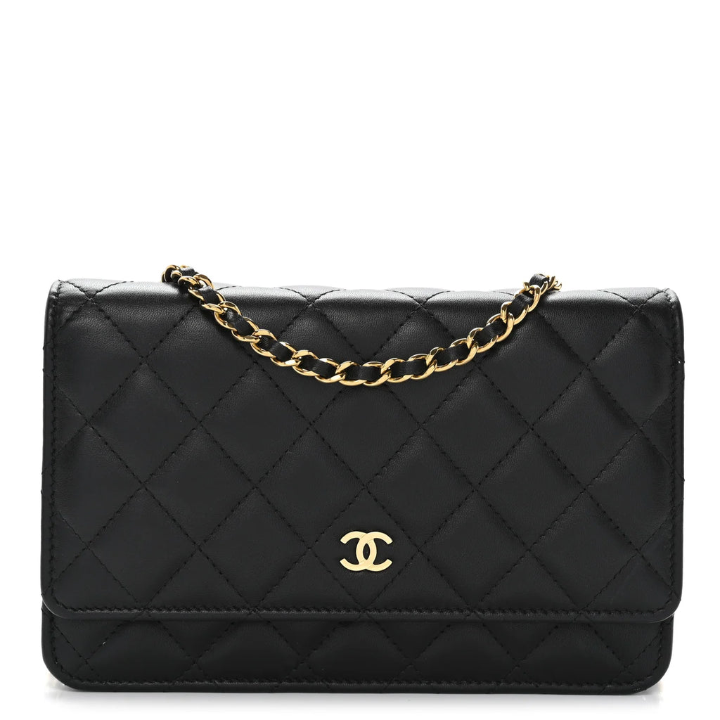 Chanel Black Quilted Lambskin Bag