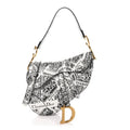 Dior Paris Map Saddle Bag