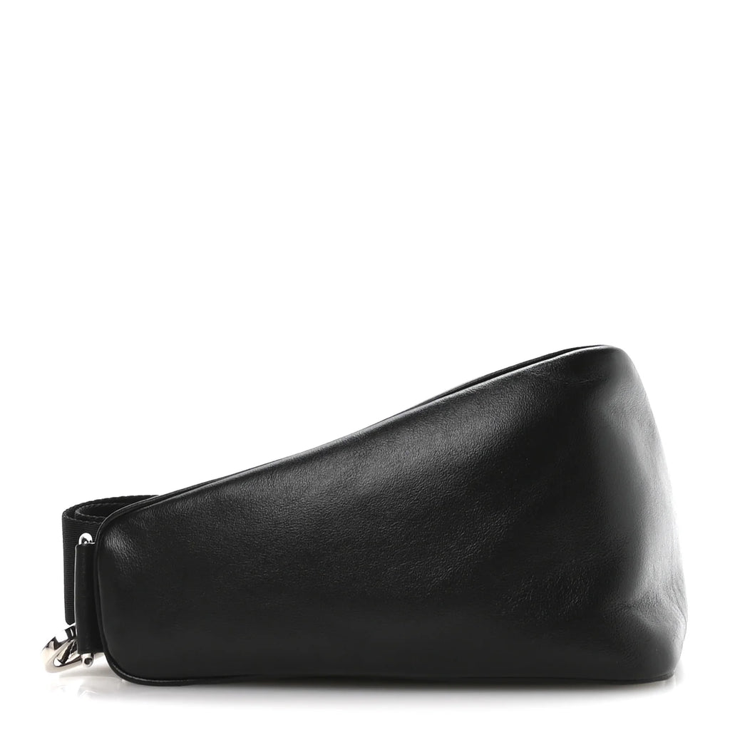 Prada Black Leather Triangle Bag