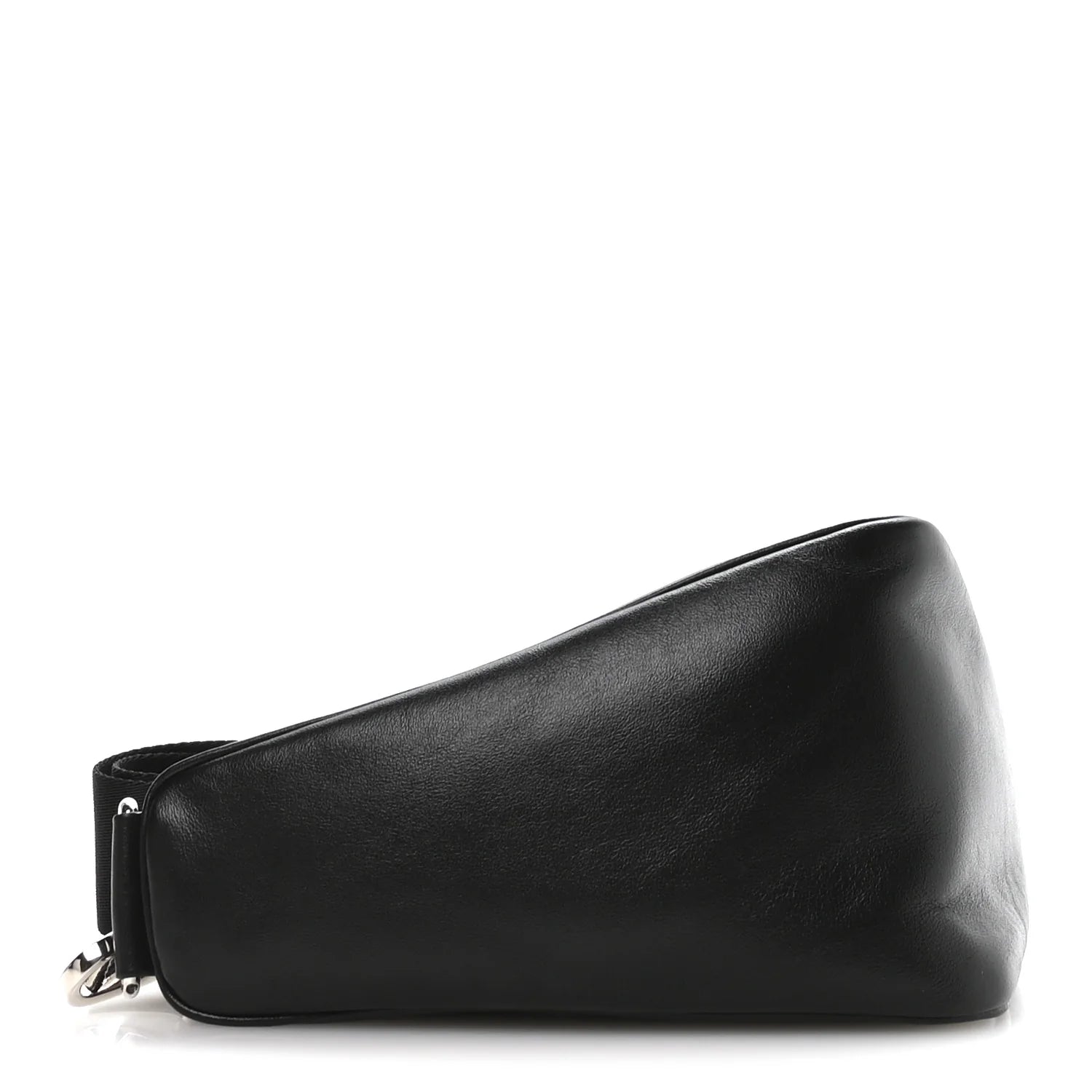 Prada Black Leather Triangle Bag