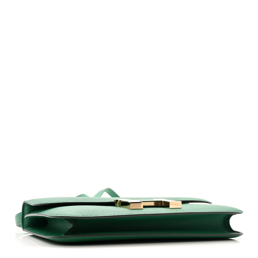 Hermes Green Epsom Constance Bag