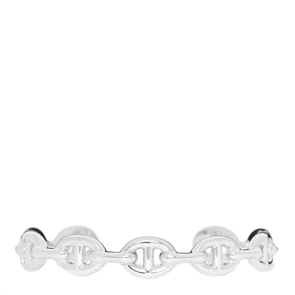 Hermes Silver Chaine d'Ancre Bracelet