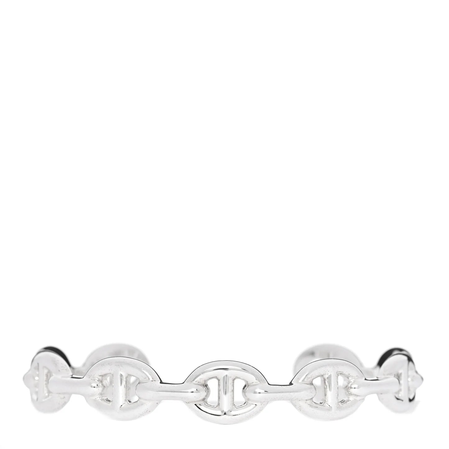 Hermes Silver Chaine d'Ancre Bracelet
